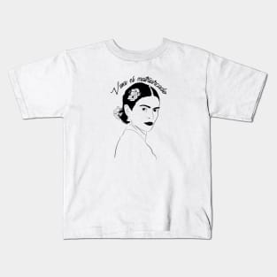 Viva El Matriarcado // Feminist Frida Girl Power Kids T-Shirt